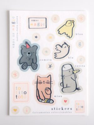 Stickers "Made of Magic" 3 pzs