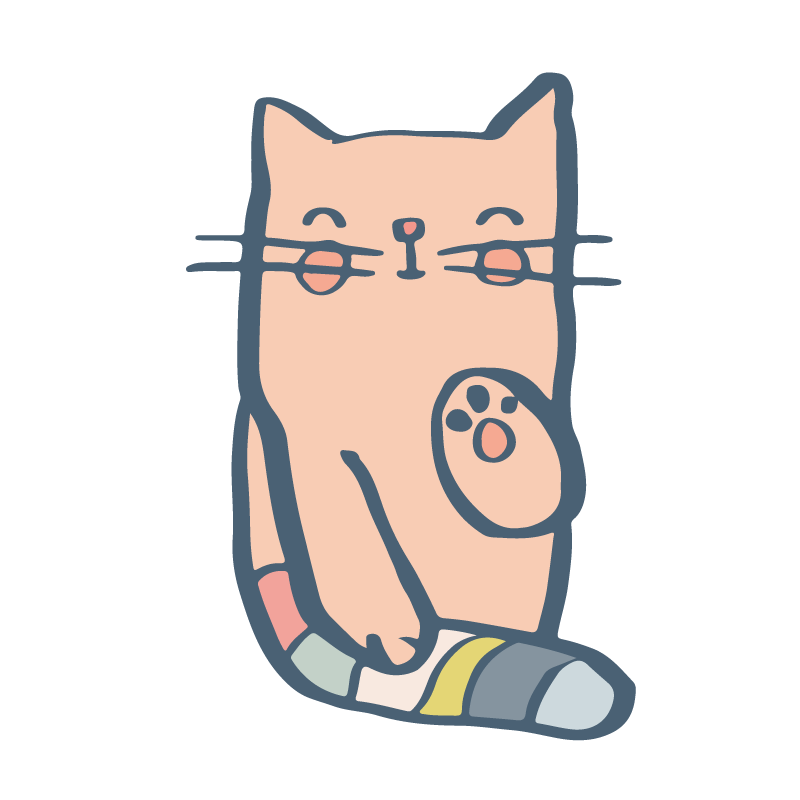 Character Miau kitten