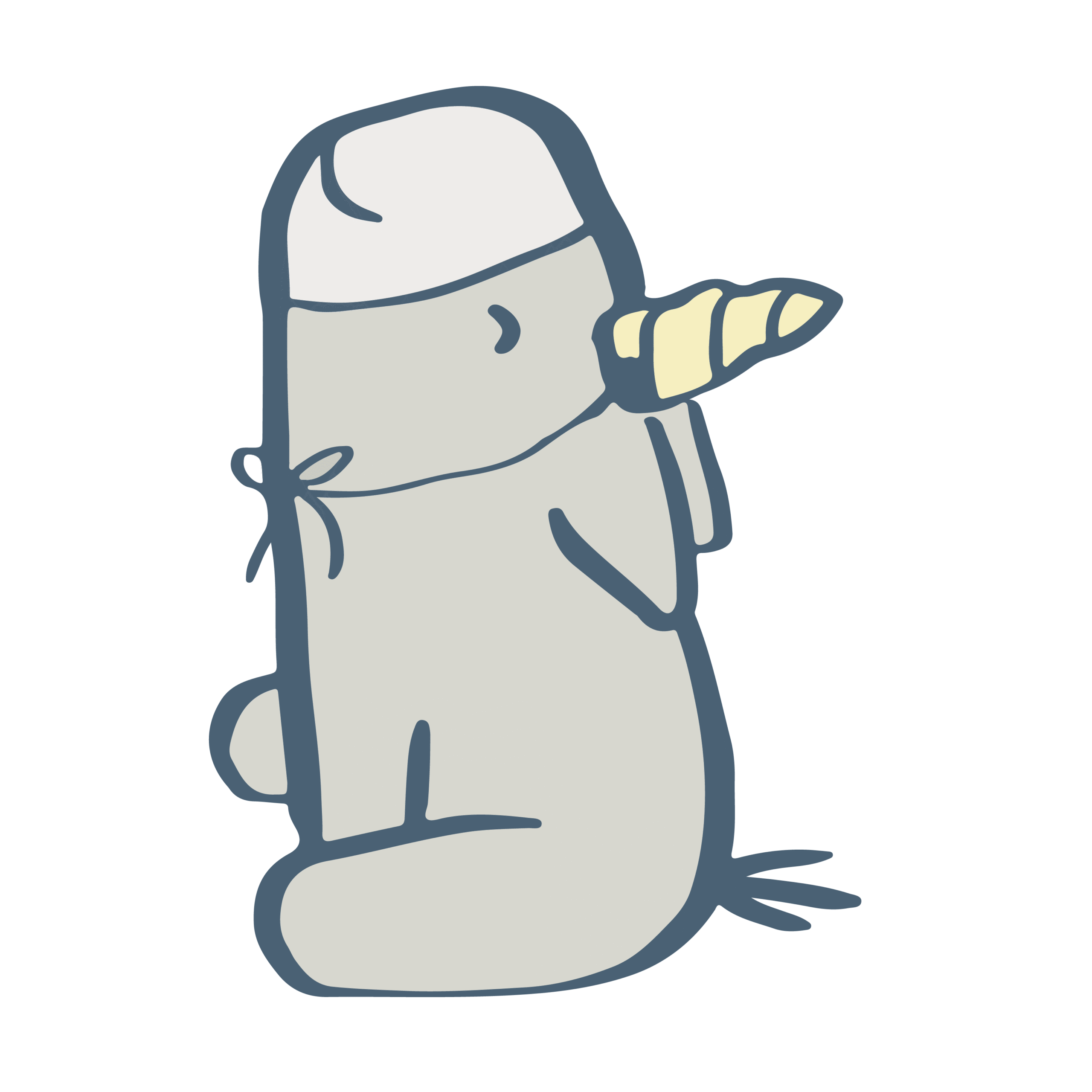 Totito donkey unicorn character