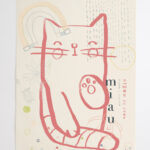 Poster Kitten 32x43 Illustration Art Print Totito Totó