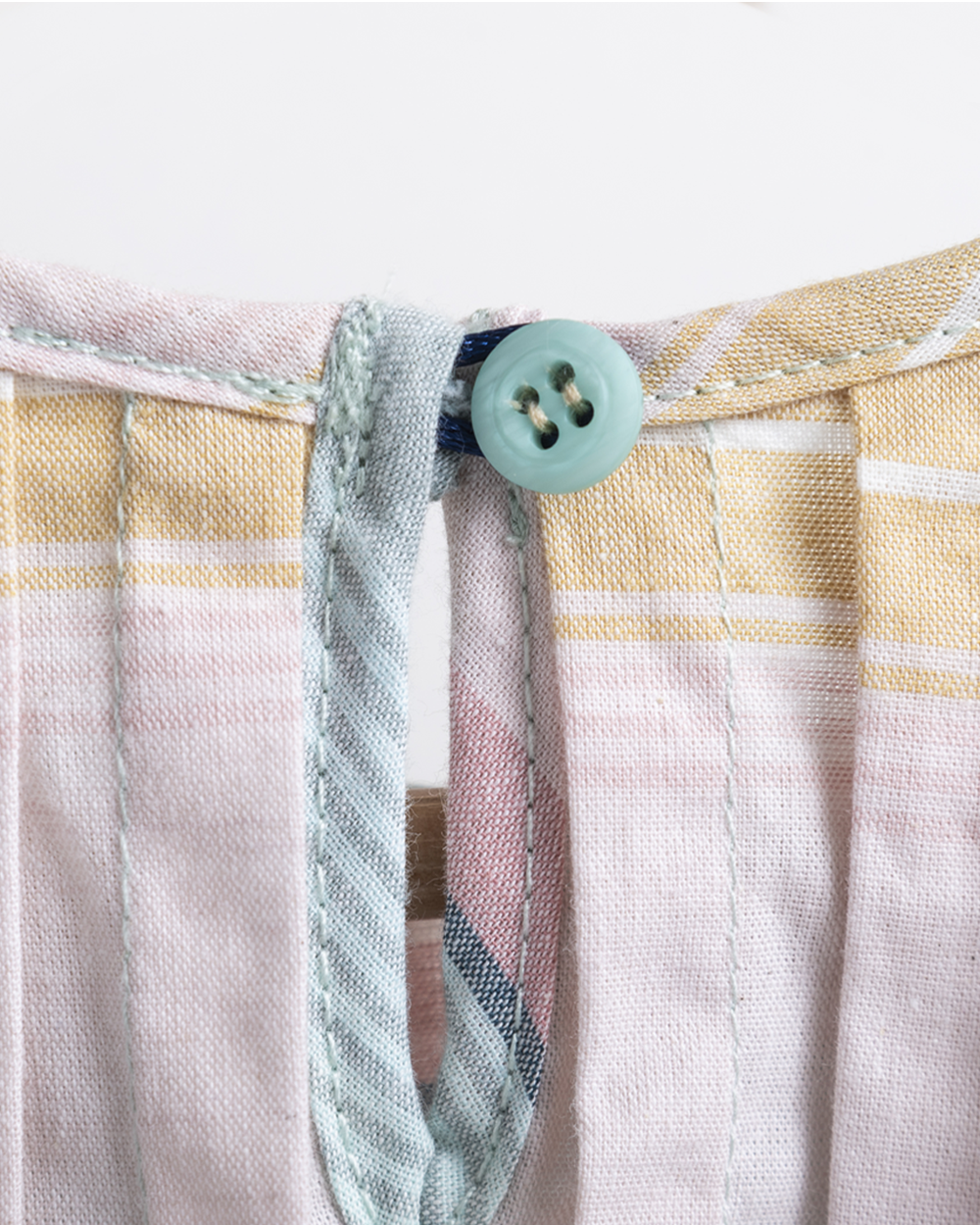 Romper Rayas Detalle Gota Totito Totó Baby Suit Button Totito Totó Apparel