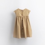 Vestido Abeja Espalda Totito Totó Dress Ocre Back Totito Totó Design Kids Fashion