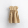 Dress Ocre Front Totito Totó Design Kids Fashion