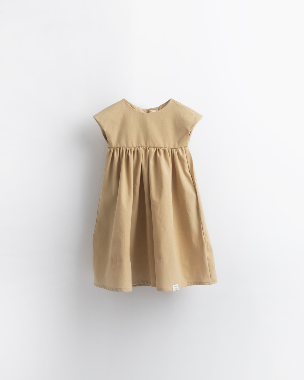 Dress Ocre Front Totito Totó Design Kids Fashion