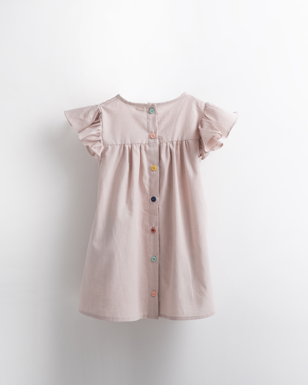 Dress Pink Back Totito Totó Design Kids Fashion